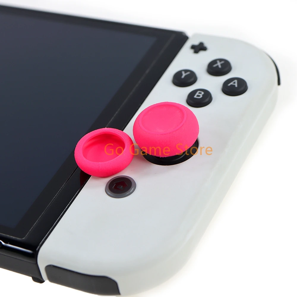 

10 комплектов 6 в 1 силиконовый колпачок для джойстика для Nintendo NS Switch JoyCon, колпачок для большого пальца, ручка, кнопки