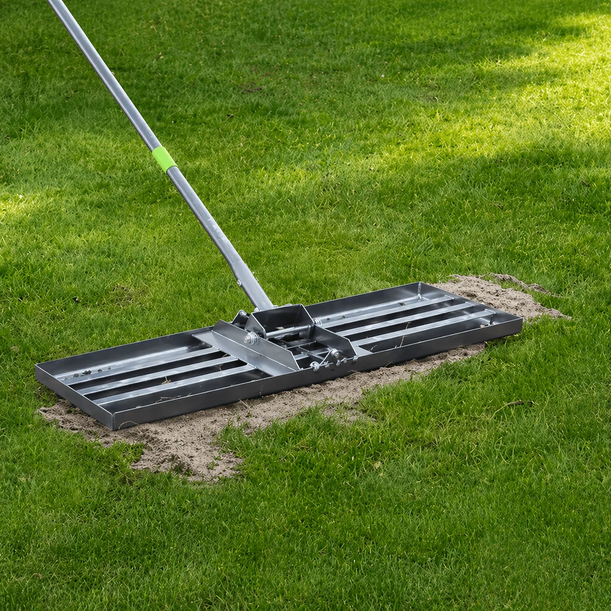 

WORKPRO Lawn Leveling Rake, Heavy Duty Leveling Rake With 30" X 10" Ground Plate, Yard Leveling Rakes With 6FT Adjustable Handle, Metal Lawn Leveler For Garden, Backyard, Golf Course, Farm, Pasture