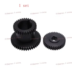 1pcs High&low Metal Blackening (rustproof) Lathe Main Shaft Transmission Speed Gear CJ0618 Teeth T43xT31 T30xT18