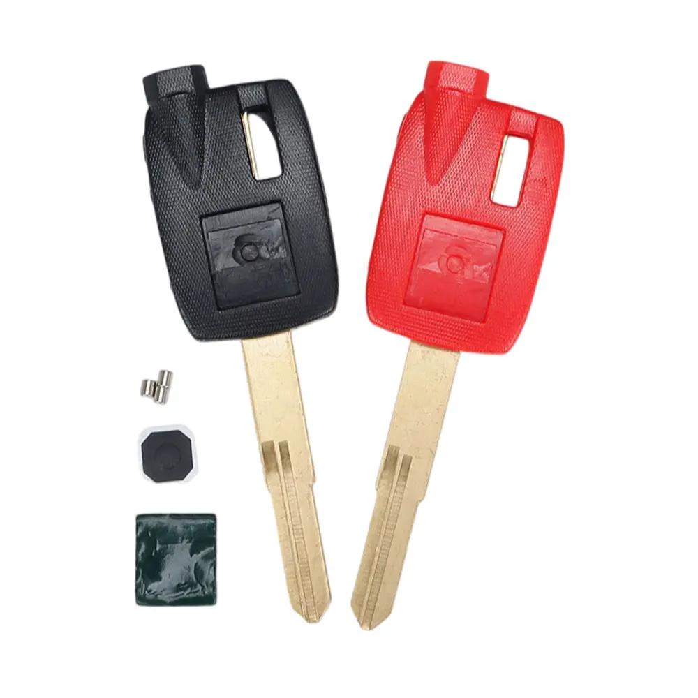 1PCS Blank Key Motorcycle Replace Uncut Keys For Magnet Anti-theft lock AN200 AN250 AN400 AN650 GEMMA AN 125 250 400 650