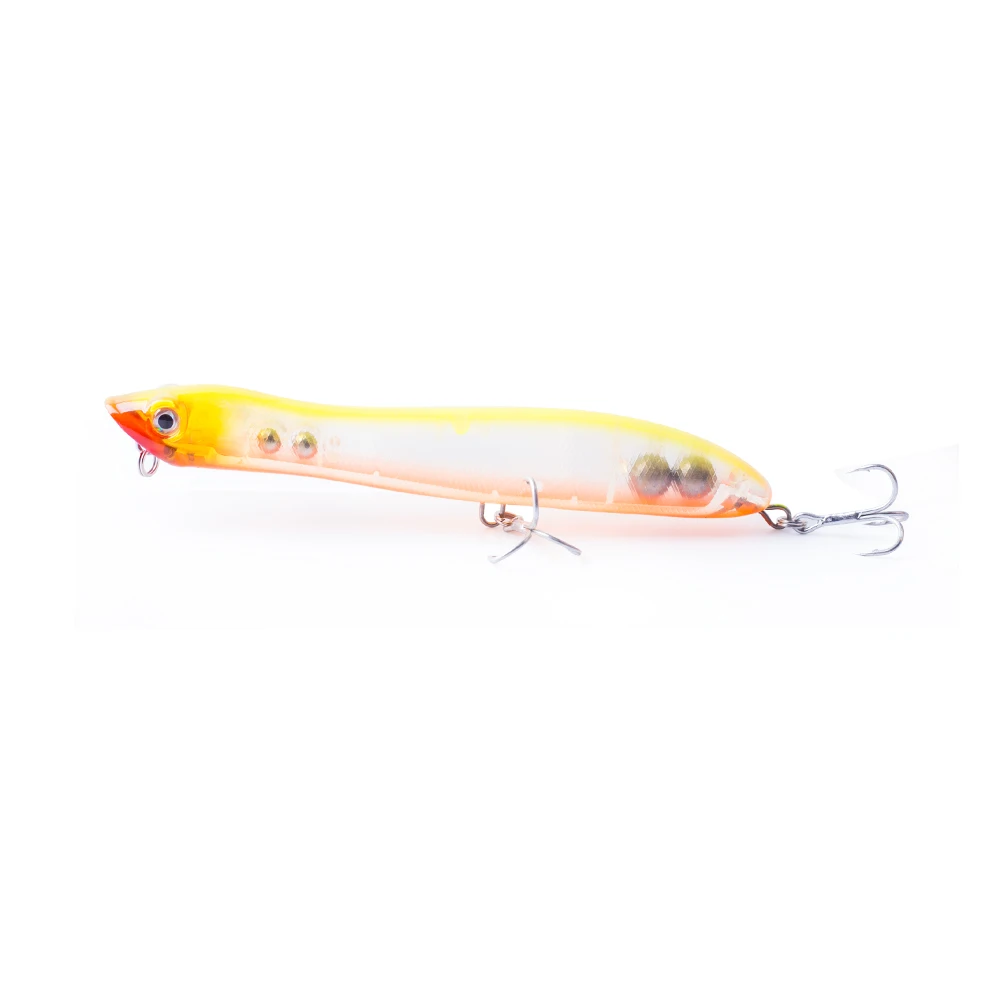 120mm/18g Topwater Pencil Popper Schwimmender Angelköder Snakehead Wobbler Tackle Baits Minnow für Schnapper, Flunder, Bass, Chub