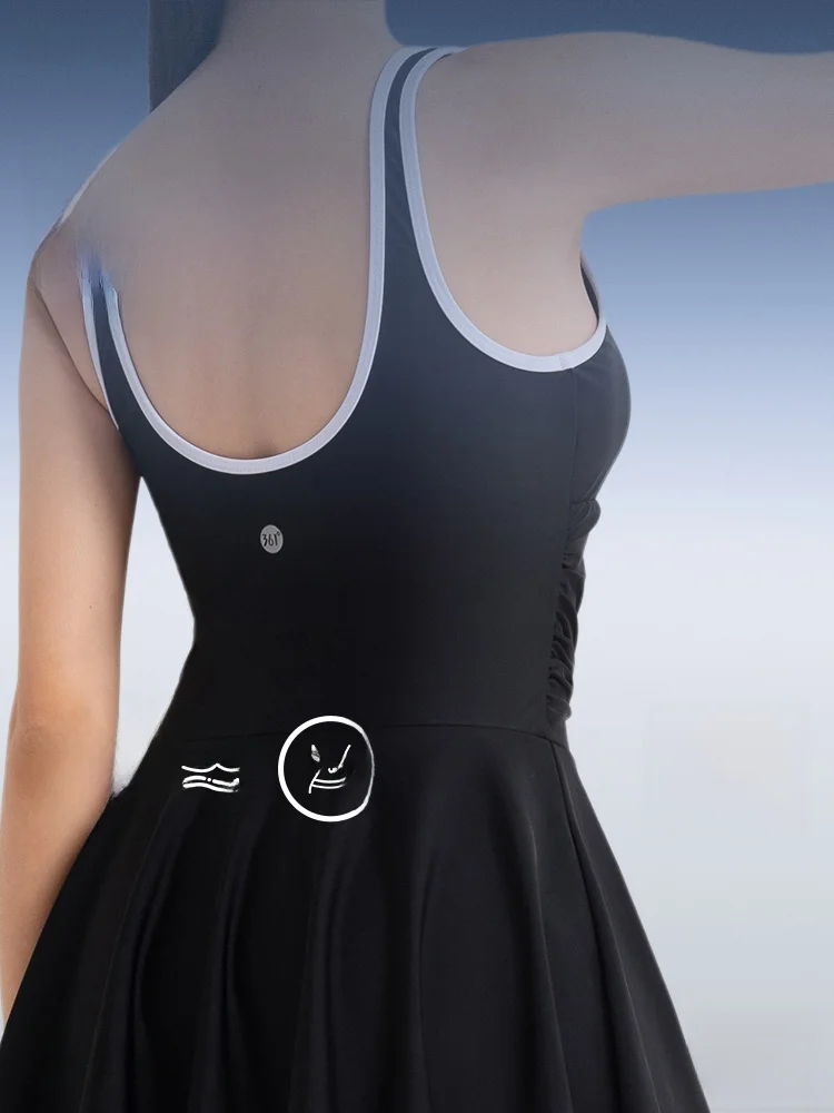 

36 ° Цельный купальник, женский пляжный купальник, теплый весенний маленький купальник Bla Dr, утягивающий купальник, повседневный купальник