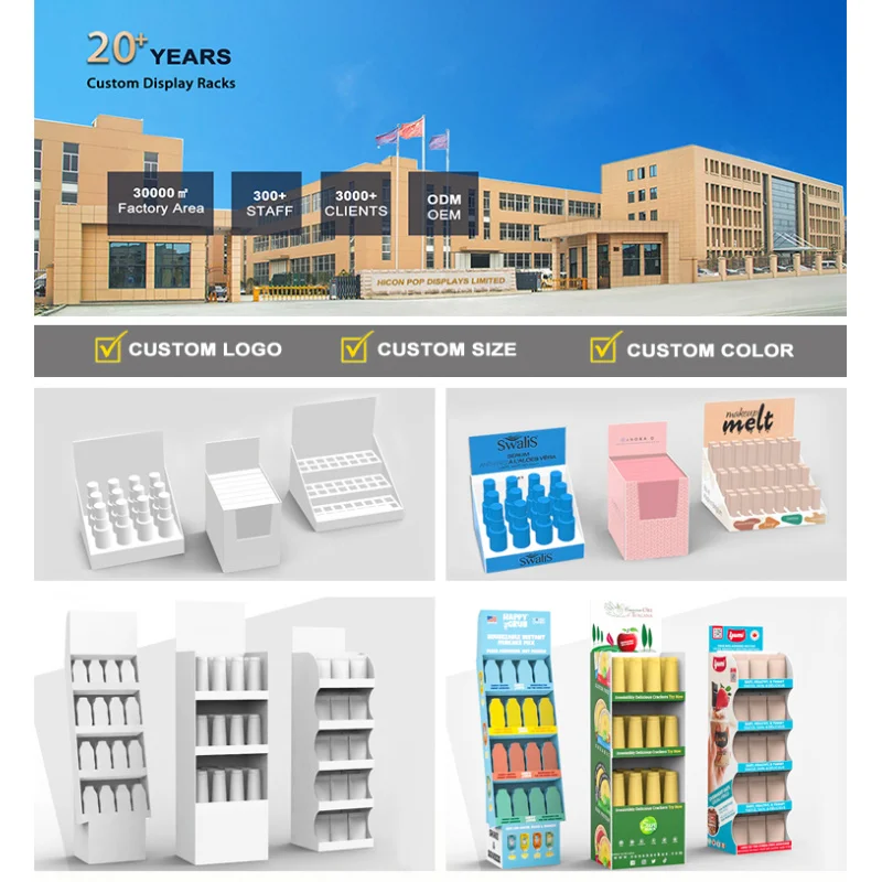 custom.Custom Retail Store Drink Beverage Floor Food Candy up Rack Product Paper Corrugated Cardboard Display Stand Supermar - view 2