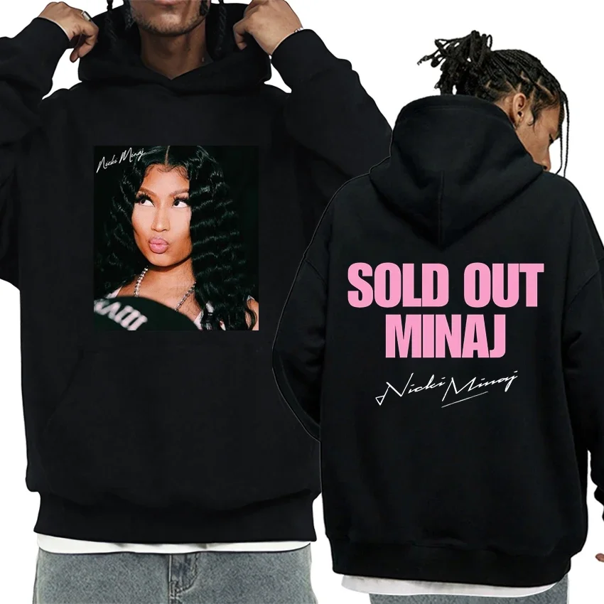 

Nicki Minaj Rapper Album Pink Friday 2024 print Hoodie Men Women Hip Hop Fashion Sweatshirt Unisex Fleece Long sleeve pullovers