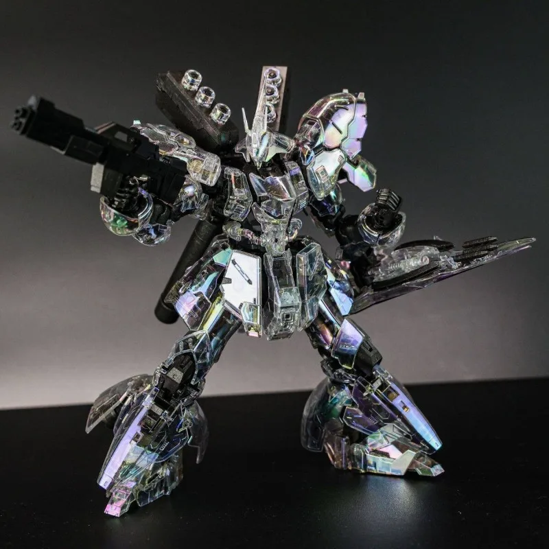 

Игрушка-модель Spot STAR Electroplating Machinery Transparent Rainbow Illusion Laser RG1/144 Shazambi Base Limited Assembly