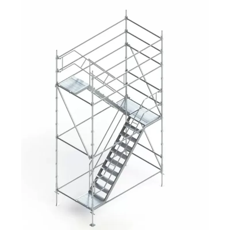 

Hot Galvanized Ringlock Scaffold Steel Planks Vertical Post Modular Rosette System Industrial Building for Warehouse Application