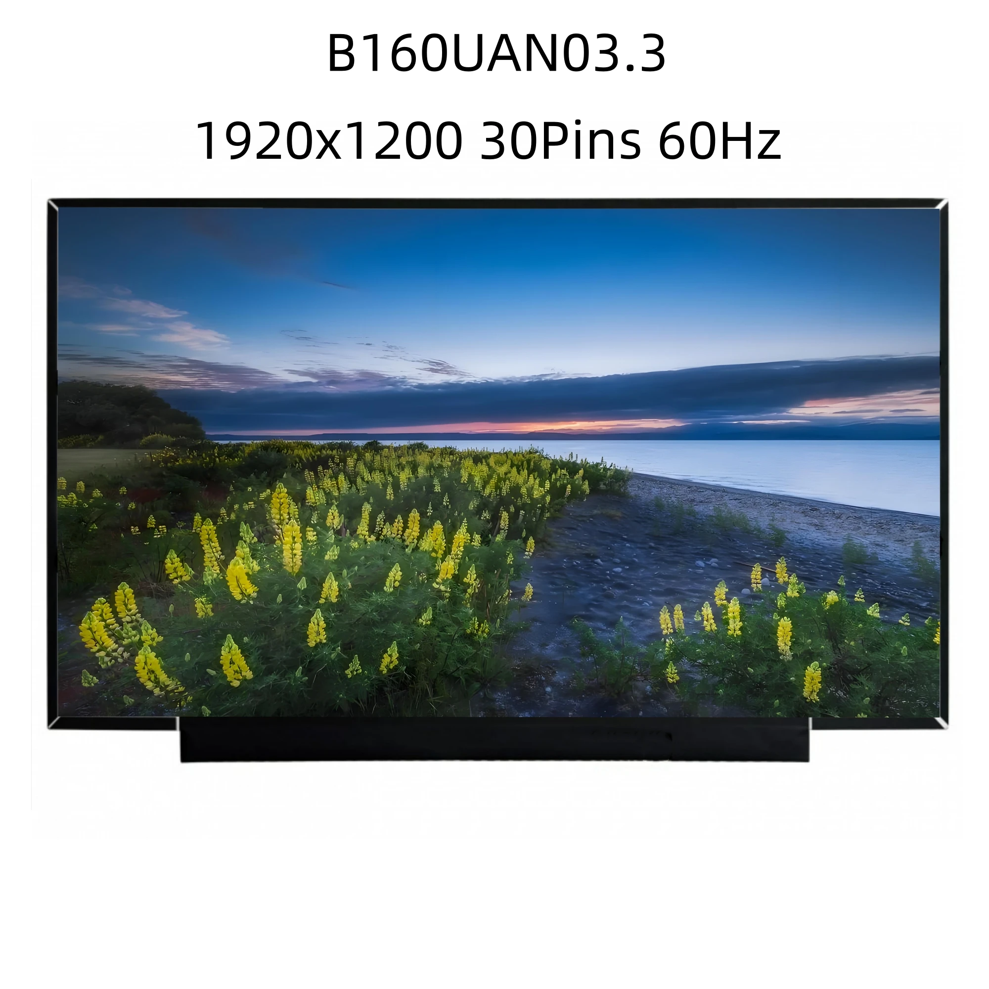 

B160UAN03.3 16,0-дюймовый ЖК-экран для ноутбука с разрешением 1920×1200, матрица D/PN 0CGDY2