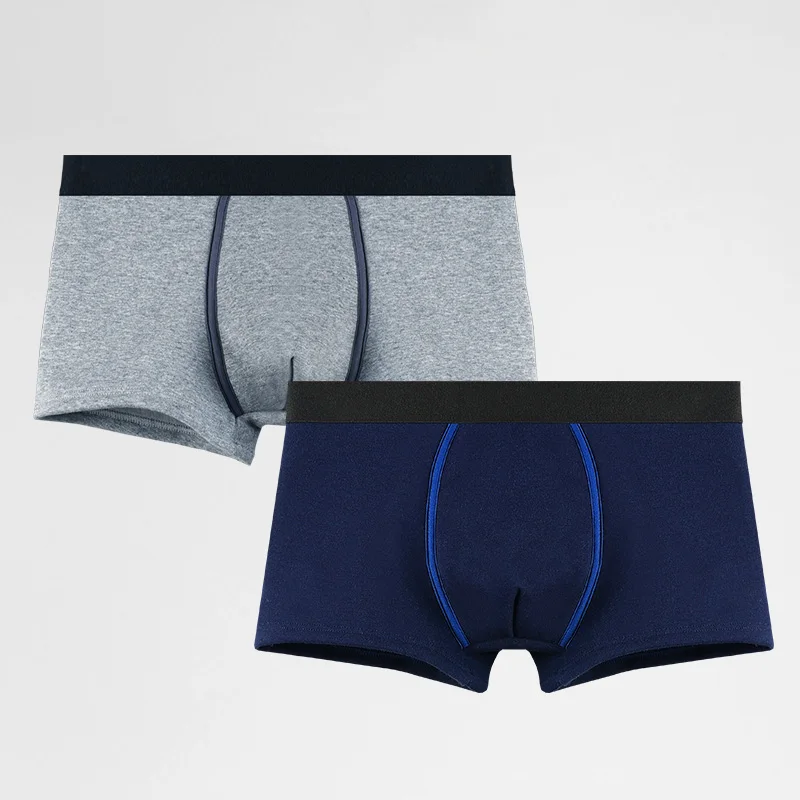 

Warm underwear men plus fleece thickened men's boxers autumn and winter winter shorts head boys sports boxers