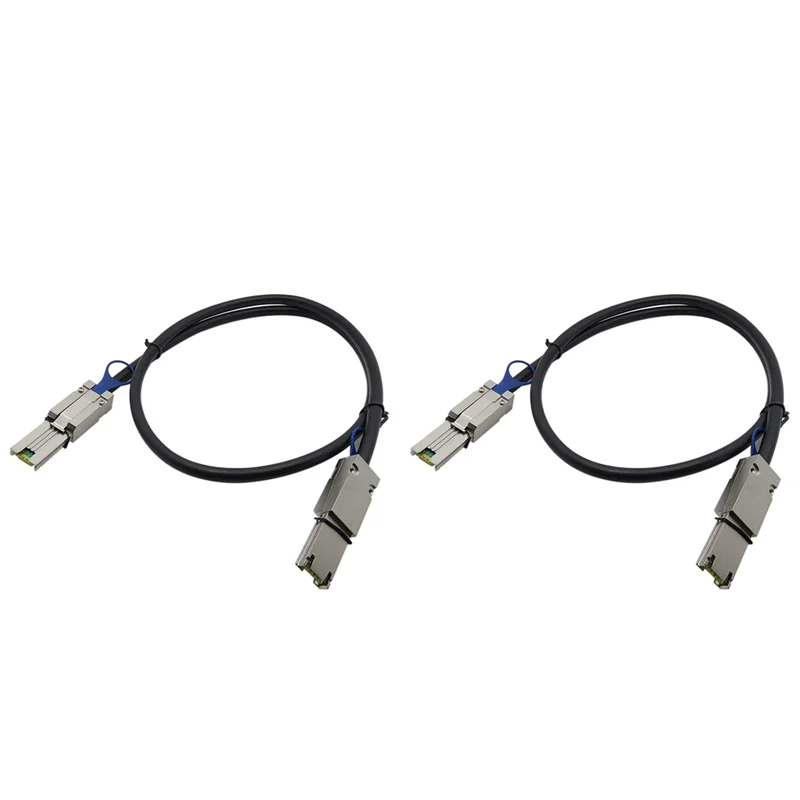 

AP-2X MINI SAS 26-контактный SFF-8088 к SFF-8088 Серверный высокоскоростной кабель передачи жесткого диска 3,33TF/1M
