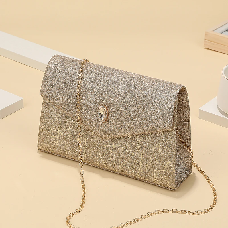 

Высококачественная раскладушка на плечо, новый дизайн, легкая роскошная модная темпераментная сумка для ужина, дорожное хранилище для стильных диджеров