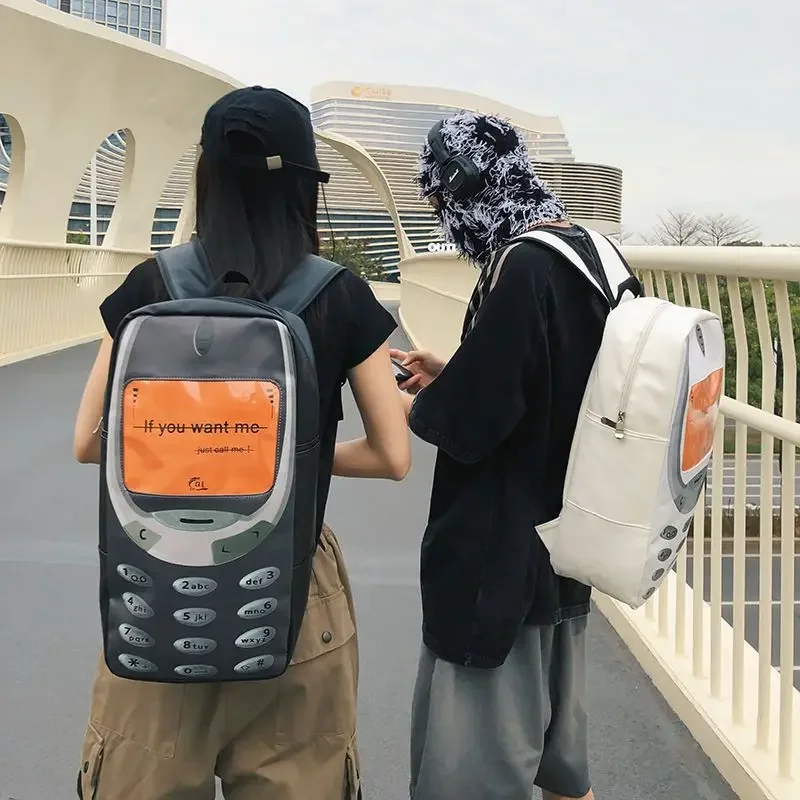 Plecak na telefon komórkowy Nylon New Fashion Street Style Uniseks Odporny na zachlapania plecak o dużej pojemności — zdjęcie 7