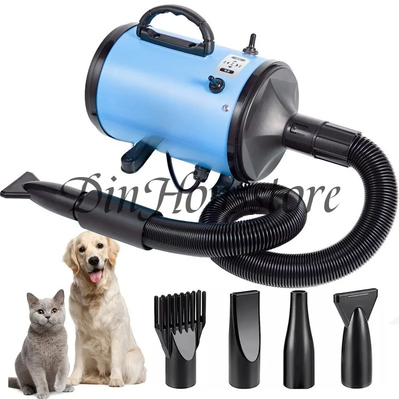 Pet water dryer dog hair dryer high power low noise medium and large dog hair dryer two gears