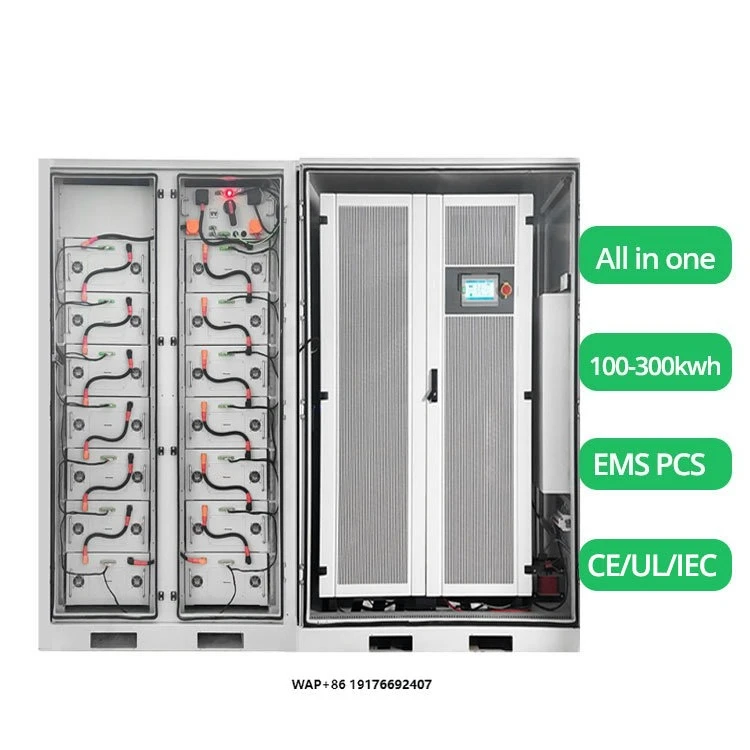 Customized 400V 100Kw 200Kw 1Mwh Lithium Ion Battery Container Lifepo4 Type with Liquid Cooling for 1Mwh Energy Storage System