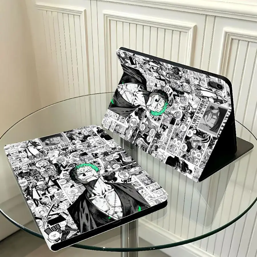 Ones P-Piece Luffy Case for Samsung Galaxy Tab S11 S9 FE A9Plus S10 Plus A8 A11 S9+ S10 Lite A7 Lite S10FE S7 S8+ With Pencil
