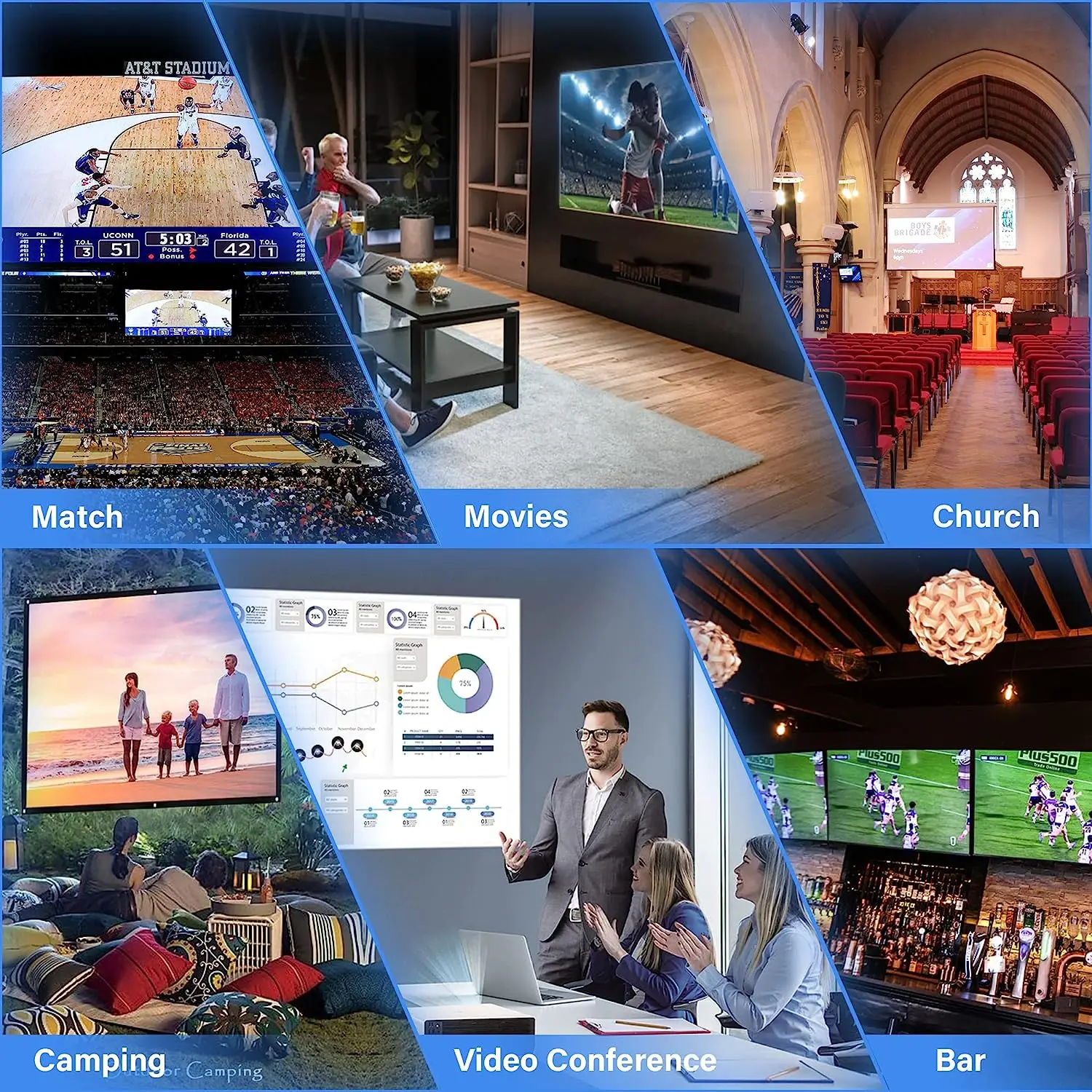 1 TX To 4 RX 5.8G Video Wireless Extender Kit 820FT/250m For Camera Video Transmit To TV OBS Live Streaming Wireless Transmitter