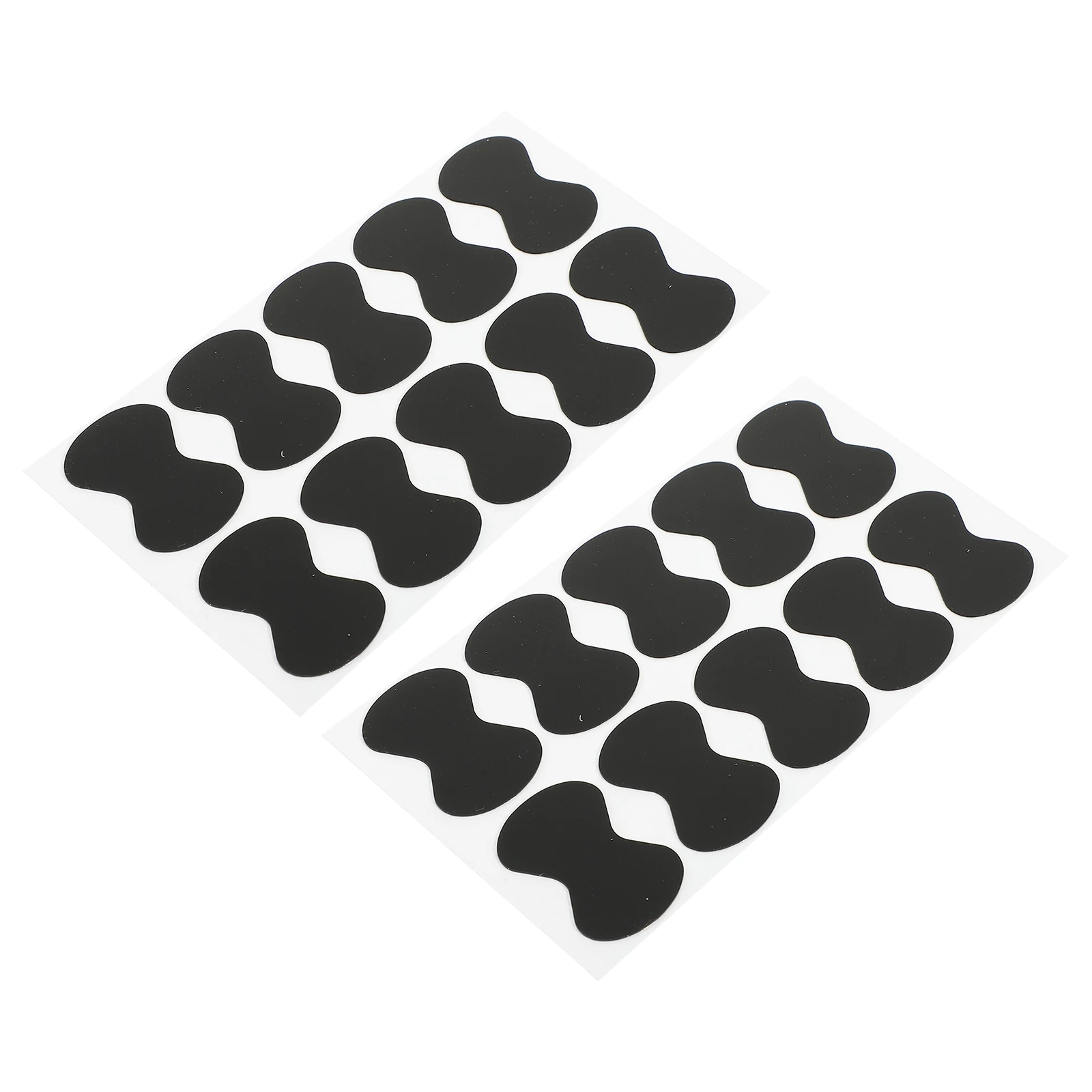 

20pcs Black Pick Grips Anti Slip Stickers EVA Rubber Adhesive Adhesive Guitar Pick Grips Supplies Practical Long Term Use