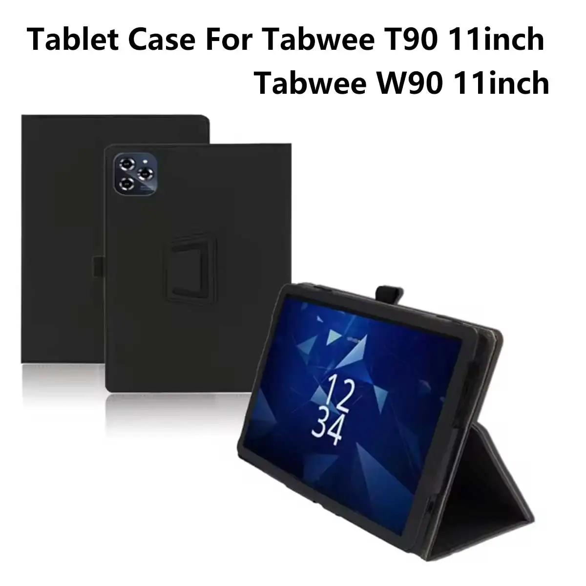 Tablet Case for Tabwee T90/ W90 Protective Cover Kickstand Function Shockproof (PU Leather Material)