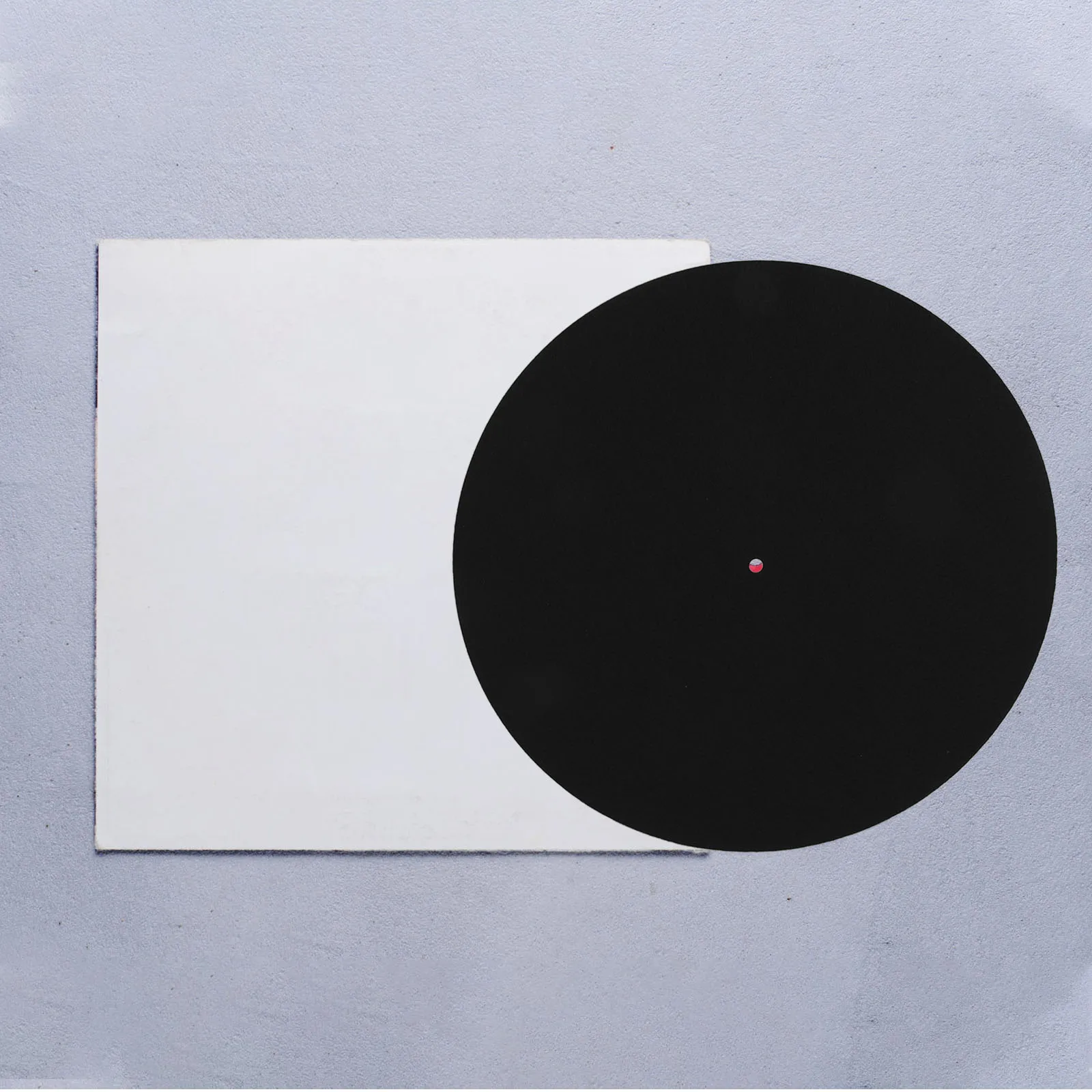 

2 Pcs Vinyl Record Mat Flat Slipmat for Turntable Antislip Felt Vibration Platter Player