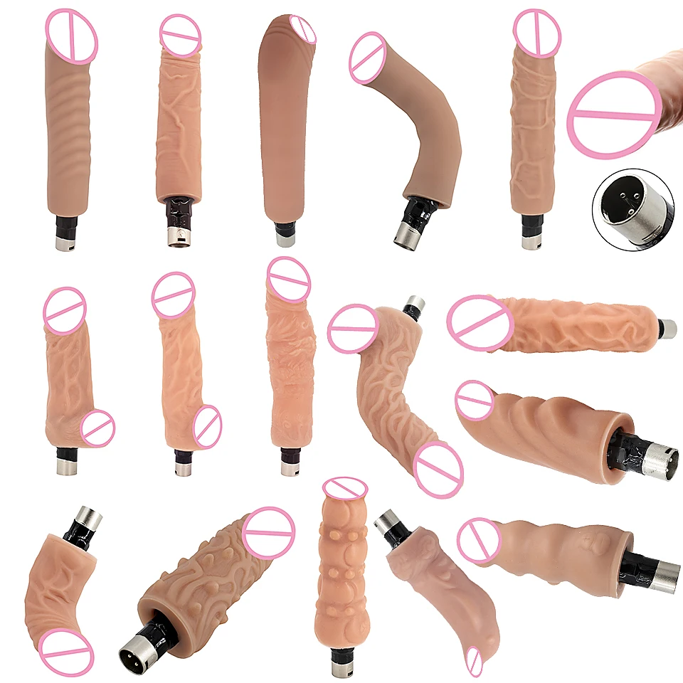 3XLR Sex Machine Accessory Masturbator with Dildo Attachments And Sex Toys for Men And Women