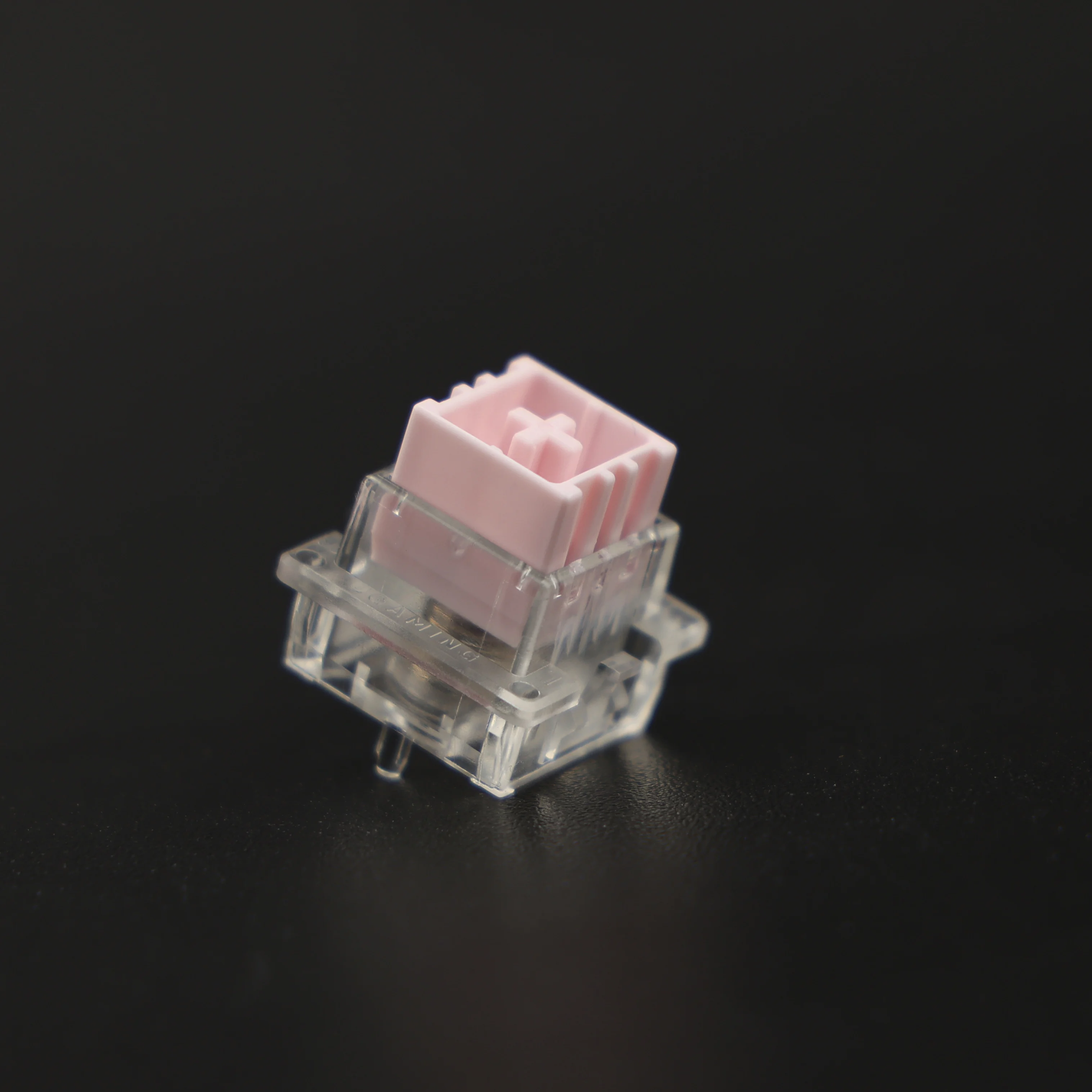UGAMING Pink Mount Tai HE GT Magnetic Switch - 0.005ms RT, Muffled Mahjong Sound, Dual LED, Fog Shell, Stable 60HE