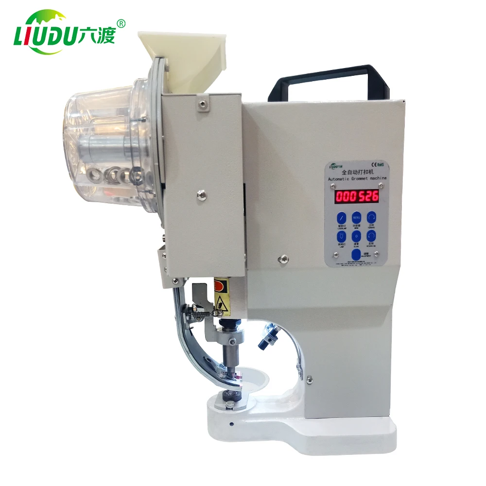 

[Wholesale] Automatic Grommet Machine Eyelet Punching Machine for Flex Banner Flag PE PVC Tarpaulin Tent Packaging Bag Paper Bag