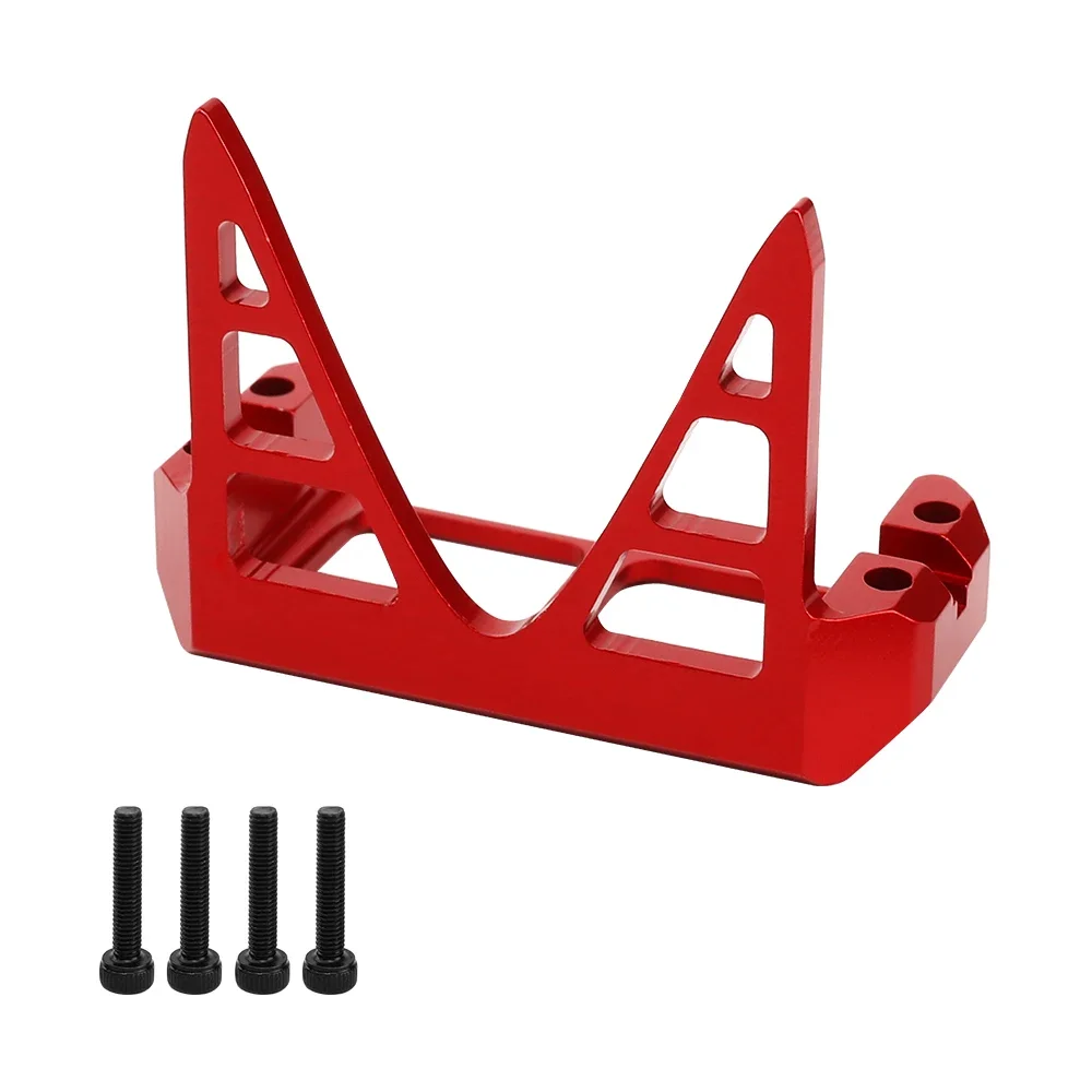 1PC Alloy Servo Cover Guard For Capra VP Performance Chassis RC Crawler Universal Upgrade Black Red Silver Titanium 17.3g