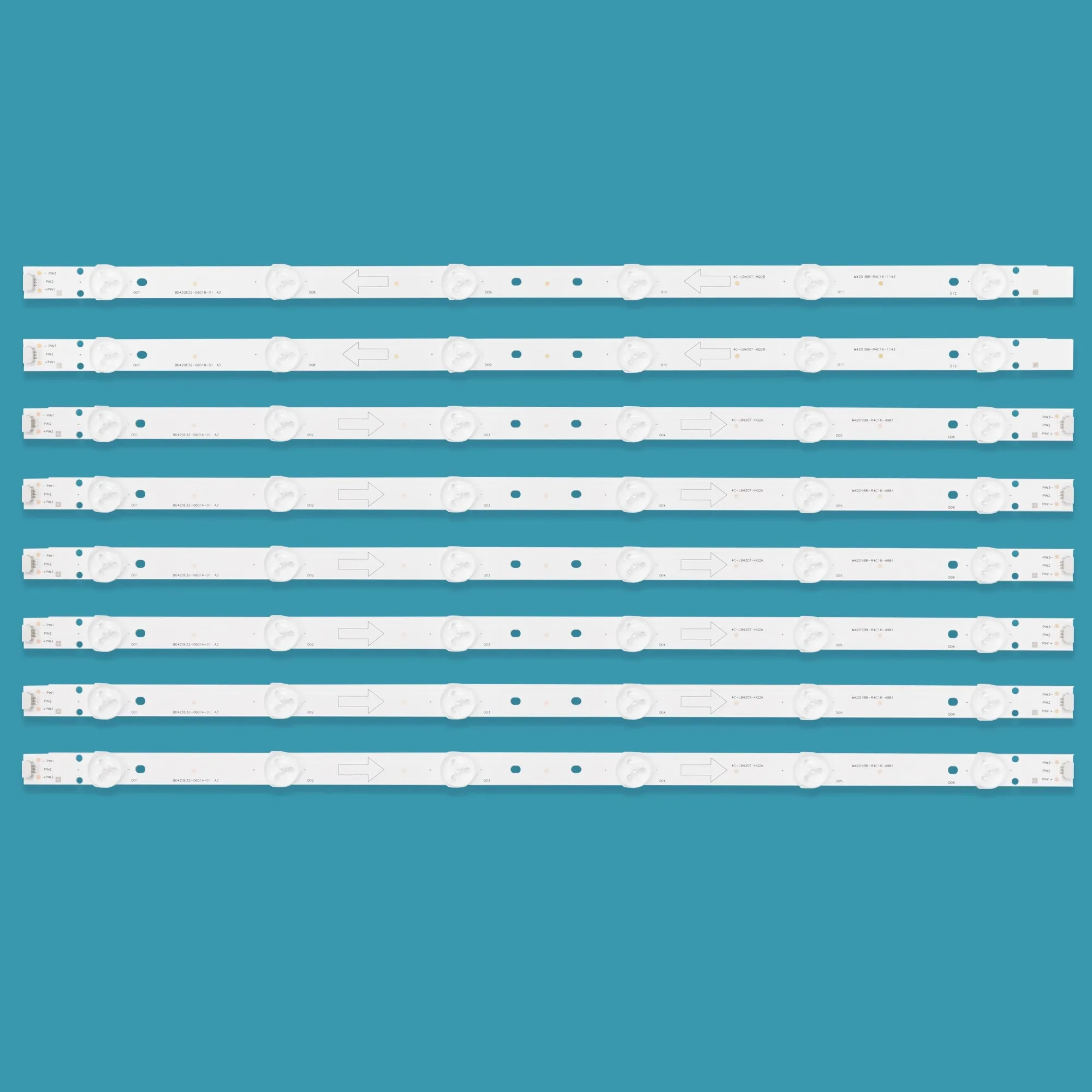 KIT 8 BARRAMENTOS LED TV PH42B25DG PH42B25