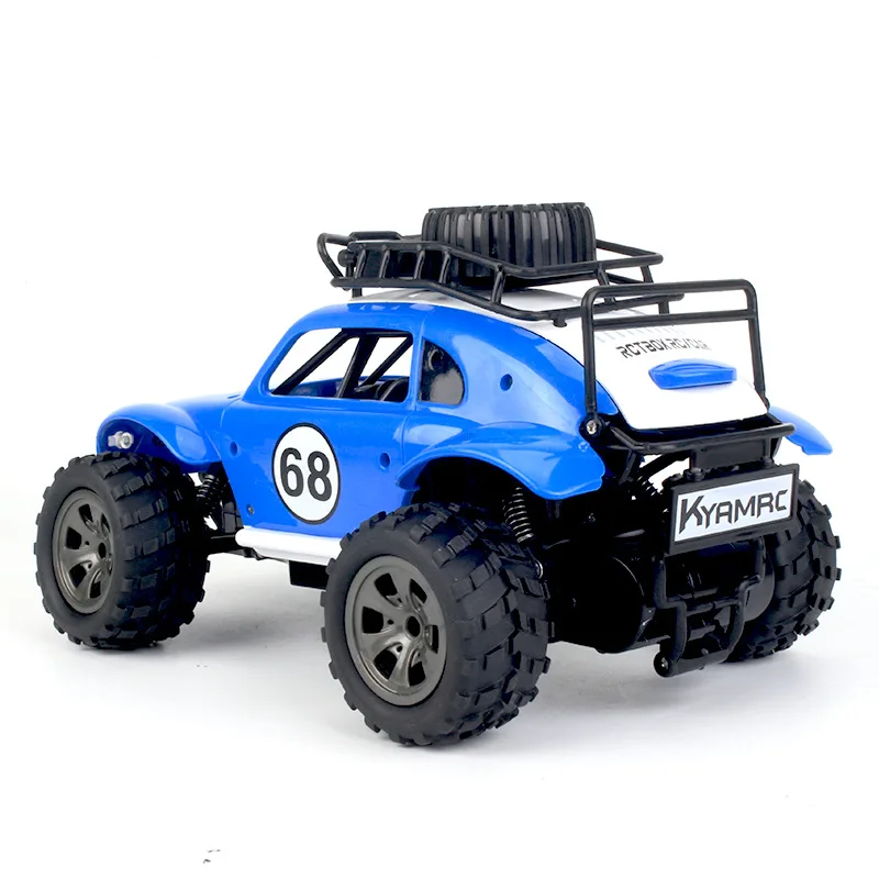 KY-1816A RC Classic Beetle 1:18 Remote Controlled Car Model High Speed Off Road Children's Remote Controlled Car Toy for Kids
