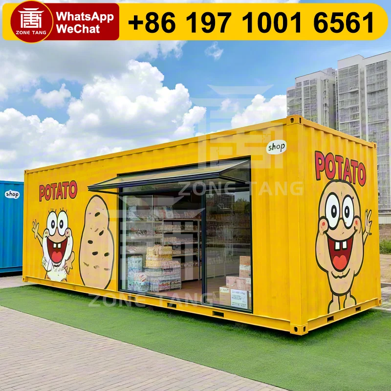 

Luxury Container Mobile House Prefab Home High Quality Factory Custom 20/40FT Hot Sale Pre Built Homes Eco-Friendliness Modular