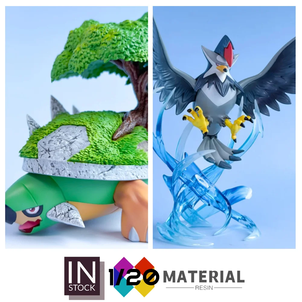 [متوفر] عالم مقياس الراتنج 1/20 [عجائب] - منطقة سينوه Staraptor & Torterra [Split RE-MENT]