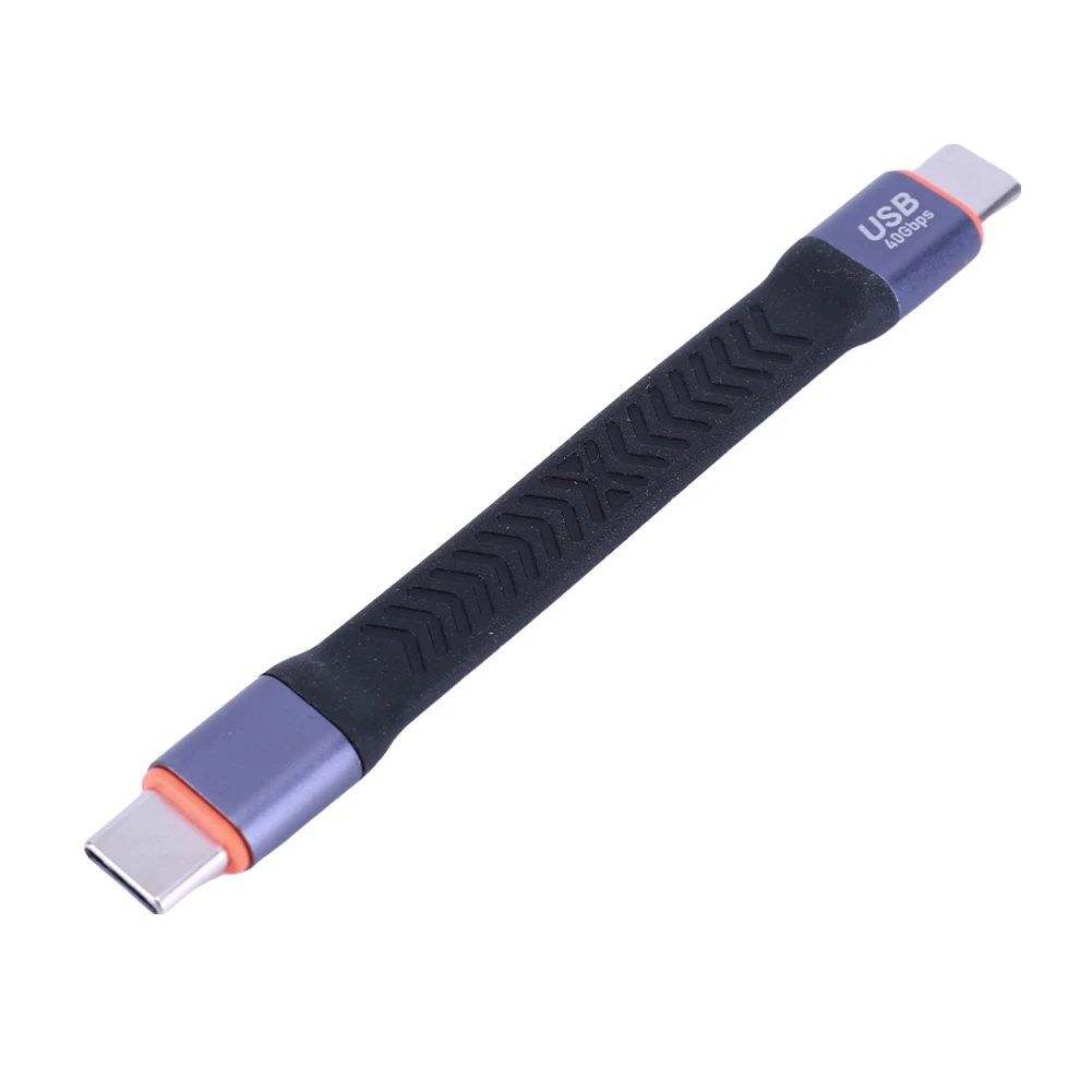 PD100W شحن سريع قصير USB سلك كابل بيانات Gen 2 40Gbps USB3.2 شحن سريع USB وصلة كابل بيانات قصيرة لبنك الطاقة SSD #2