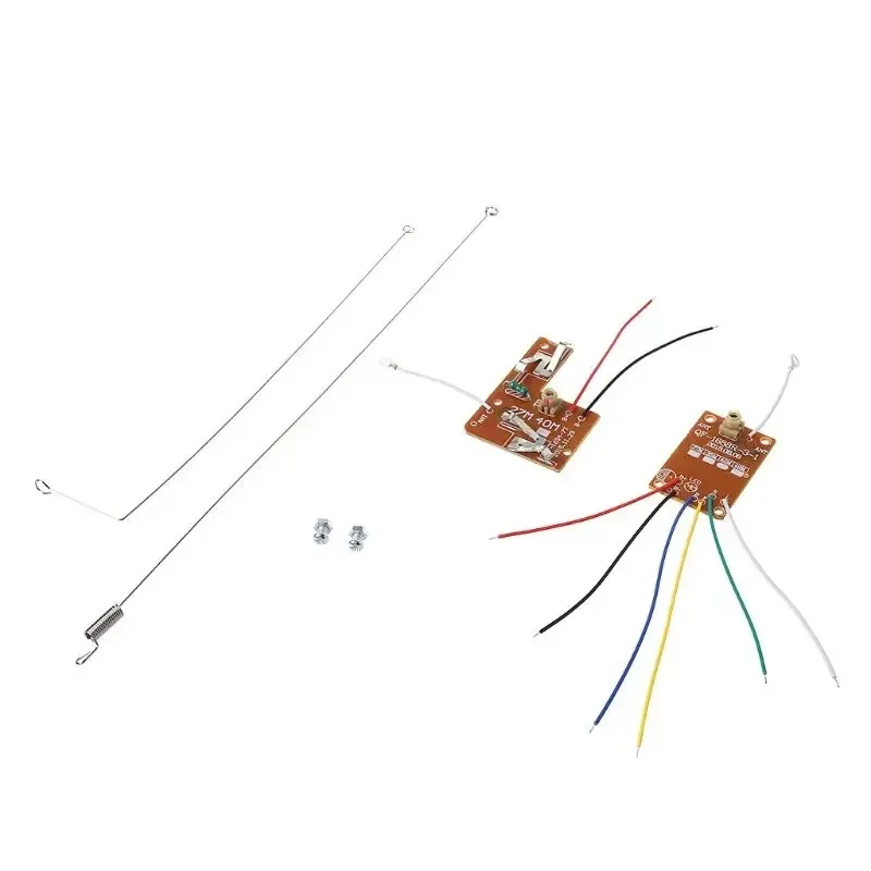 

4CH RC Remote Control 27MHz Circuit Transmitter and Receiver Board with Antenna Radio System for Car Truck Toy