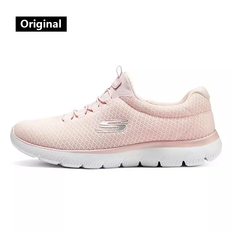 Skechers Women's sports shoes Summer new fashion breathable casual shoes Lightweight comfortable walking shoes