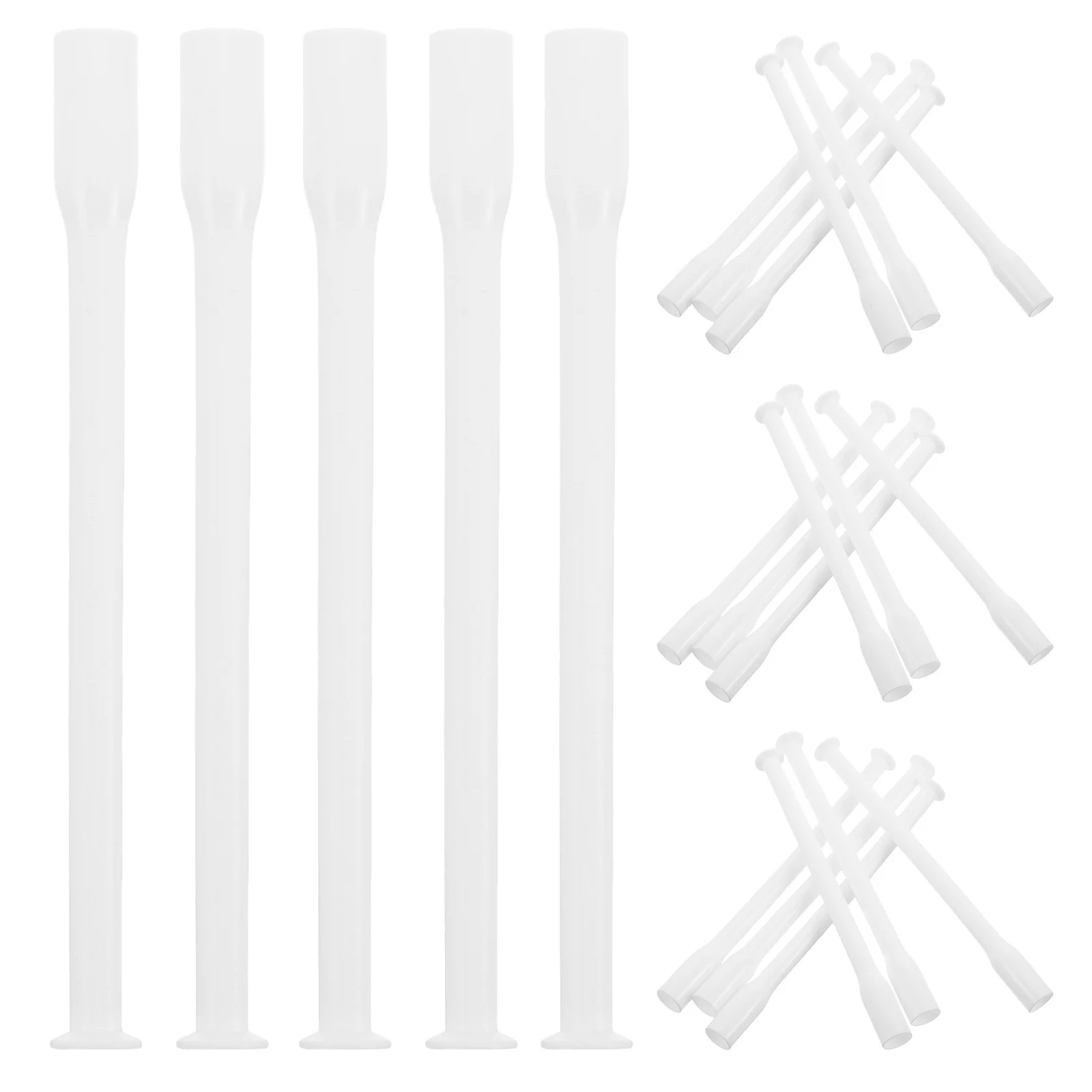 

50Pcs Plastic Wick Holder for Making Reliable Wick Stabilizer Tool Heat-Resistant Design for Continuous DIY Projects and