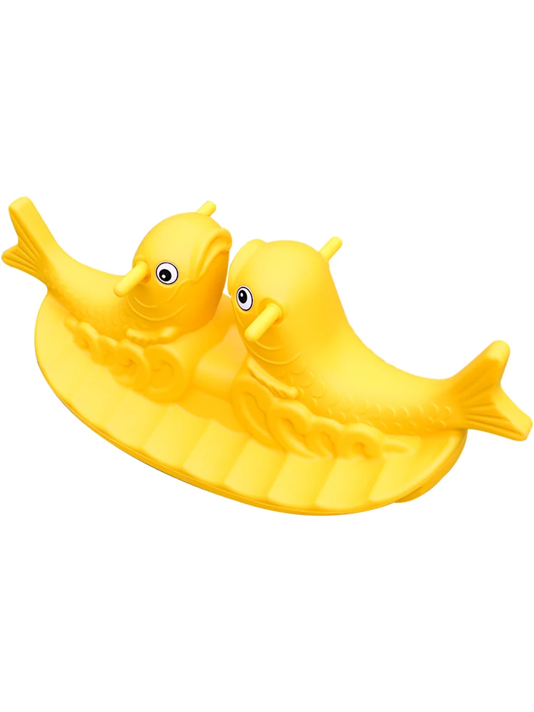 Jouet de scie transparente d'extérieur pour enfants de la maternelle, équipement d'équilibre, jeu pour bébé, ensemble de balançoire en plastique pour deux personnes pour enfants