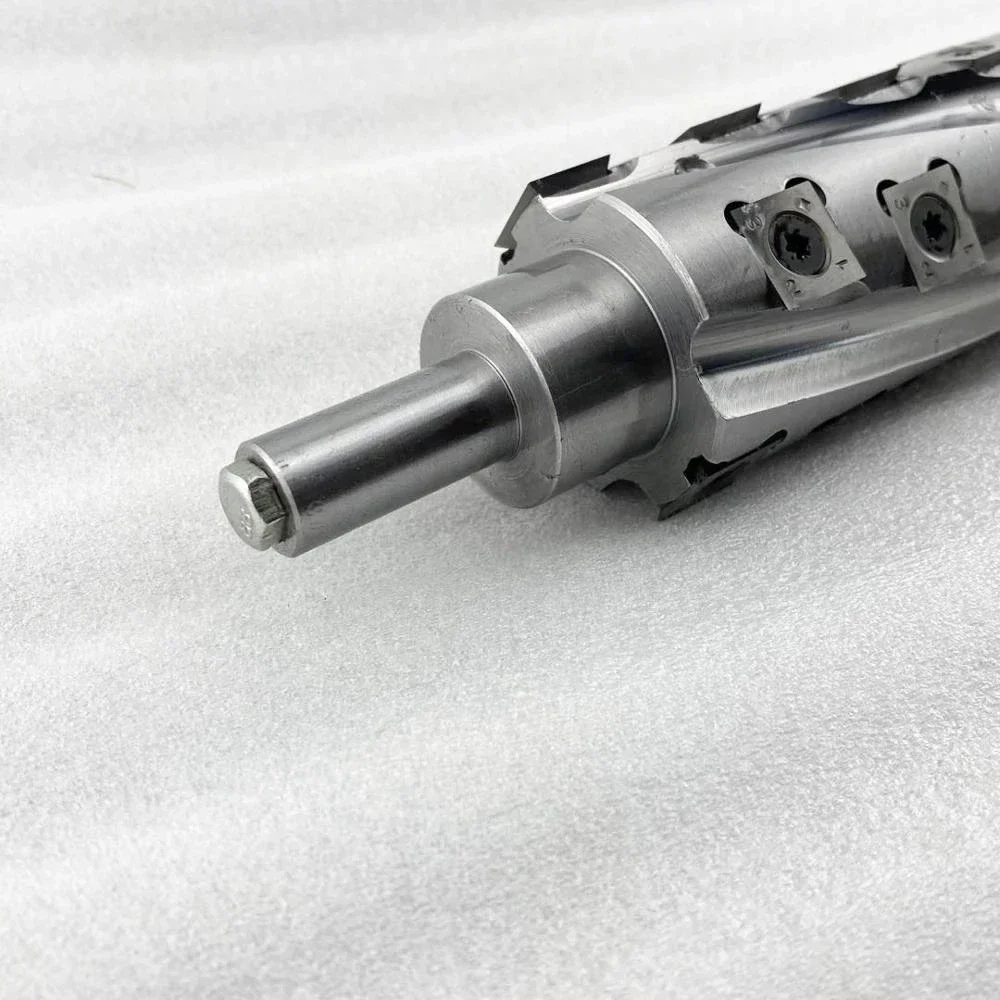 Any Size Custom for Makita planer spindle shaft helical cutterhead for Thickness Planer spiral cutter head