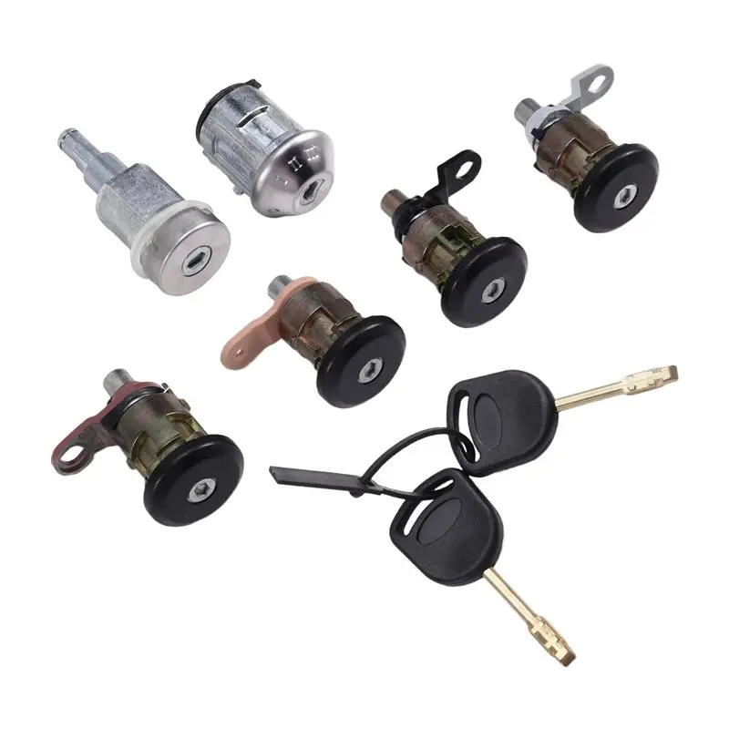 

New Car Door Lock Cylinder Ignition Switch Lock Cylinder 95VBB22050FG For Ford Transit MK5 1994-2000