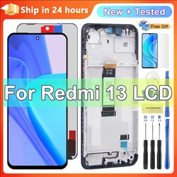 OEM For Xiaomi Redmi 13 LCD Display Screen With Frame Touch Screen Assembly For Redmi 13 LCD Display Screen 100% Tested