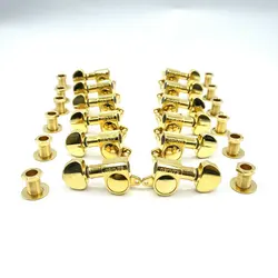 Genuine and Original Grover Machine Heads 12 String Guitar Tuner Keys Golden L6R6 One Set Made in Taiwan China  PW