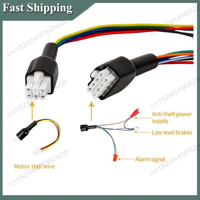 

-ABKM Sine Wave Controller 48V 60V 2500W 72V 3000W Electric Bicycle Brushless DC Controller 50A Scooter Motor Controller