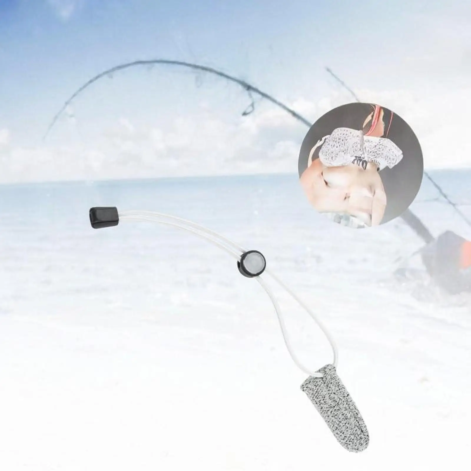 Casting Glove Single Finger Fishing Finger Shield Flexibler Fingerschutz