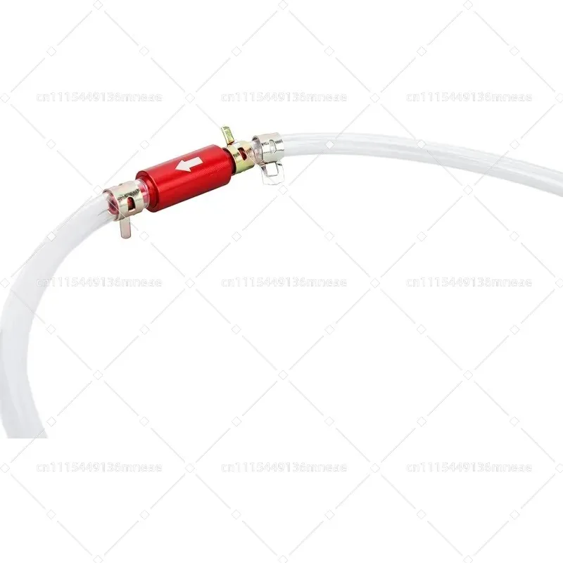 6mm Brake Bleeder Hose Set with One-Way Check Valve Universal Bleeding Tool