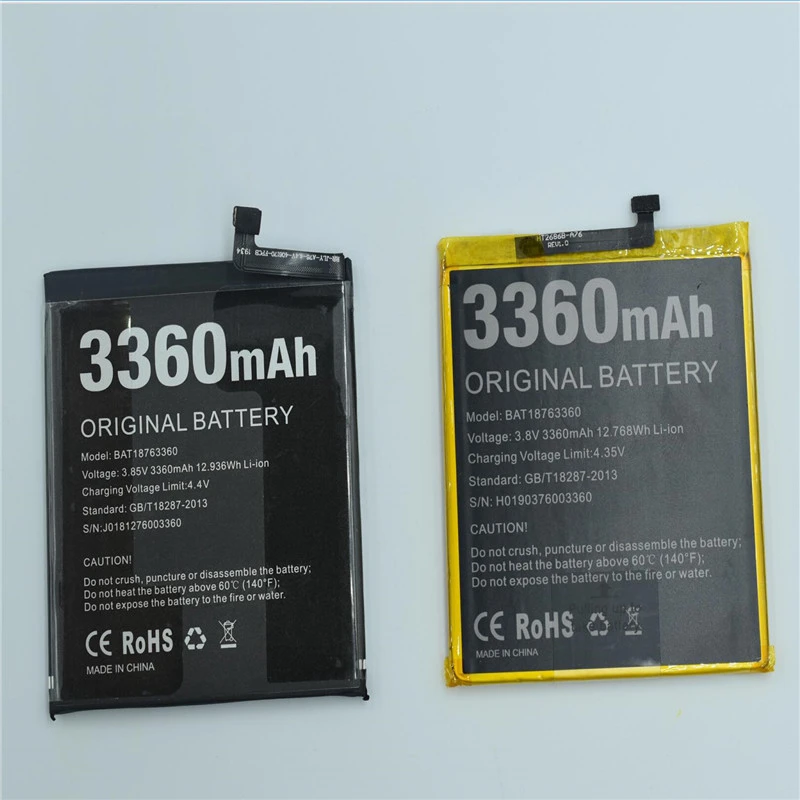 In Stock for DOOGEE N10 battery 3360mAh New production date Long standby time High capacity for DOOGEE battery