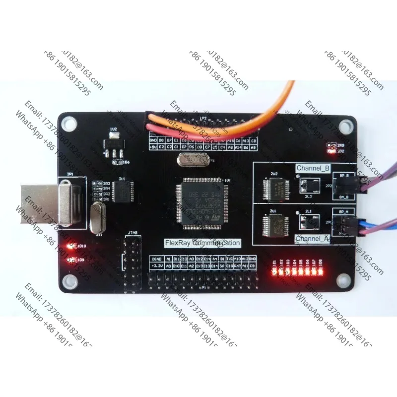 Scheda di sviluppo Flexray, comunicazione, apprendimento, doppia