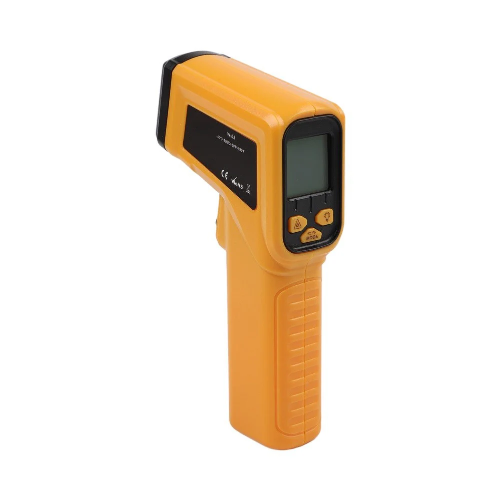 Infrared Thermometer for and Applications Offers Quick Readings in 0 5s Easy to Use with Large Backlit Display