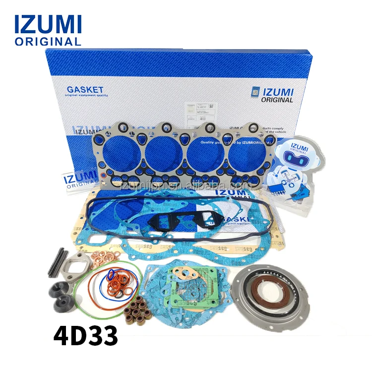 IZUMI Original 4D33 Head Gasket Set ME997274 ME999995 Overhaul Full Gasket Set Engine Repair Kit For Mitsubishi