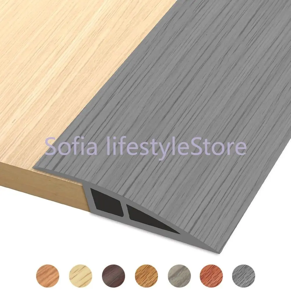 

Carpet To Tile Floor Transition Strip Wear-resistant Self Adhesive Edging Trim Strip Household Cuttable Threshold Cover Doorway