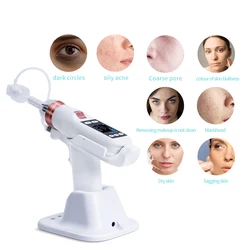 Ez-pistola de agua a presión negativa, máquina de inyección de Meso por chorro, prp, mesoterapia, Dermapen, aguja Facial