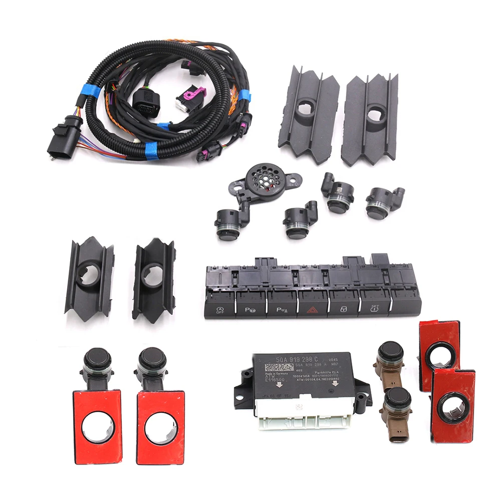 Front and Rear 8K Park Assist - FOR Skoda Kodiaq Park Pilot Auto Parking Assist Update PDC OPS Kit 5QD 919 294 K