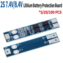 2S 7.4V 8A Li-ion 18650 Lithium Battery Charger Protection Board 8.4V Overcurrent Overcharge / Over Discharge Protection